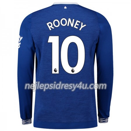 Fotbalový Dres Everton Rooney 10 Domácí 2018/19 Dlouhý Rukáv